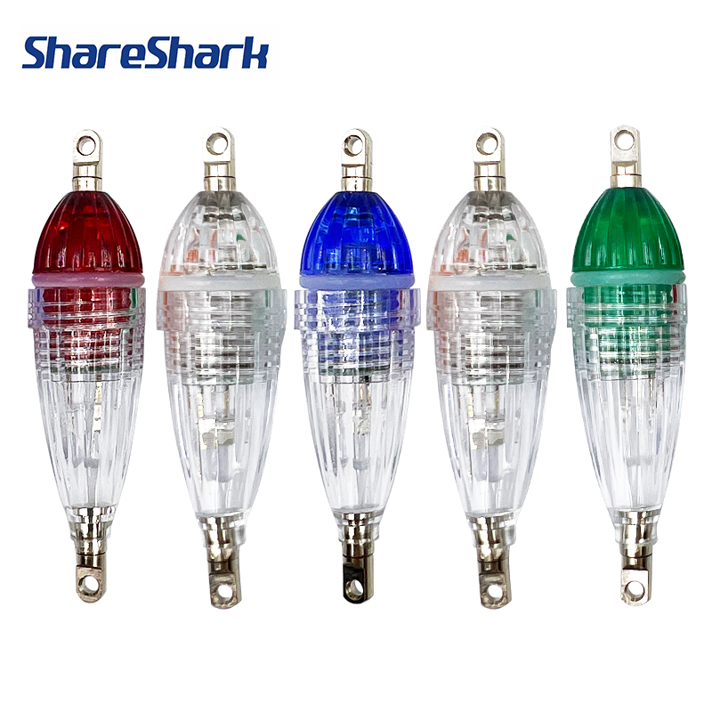 Fish Finder Battery - ShareShark 5 sztuk/worek 6cm LED Lampa