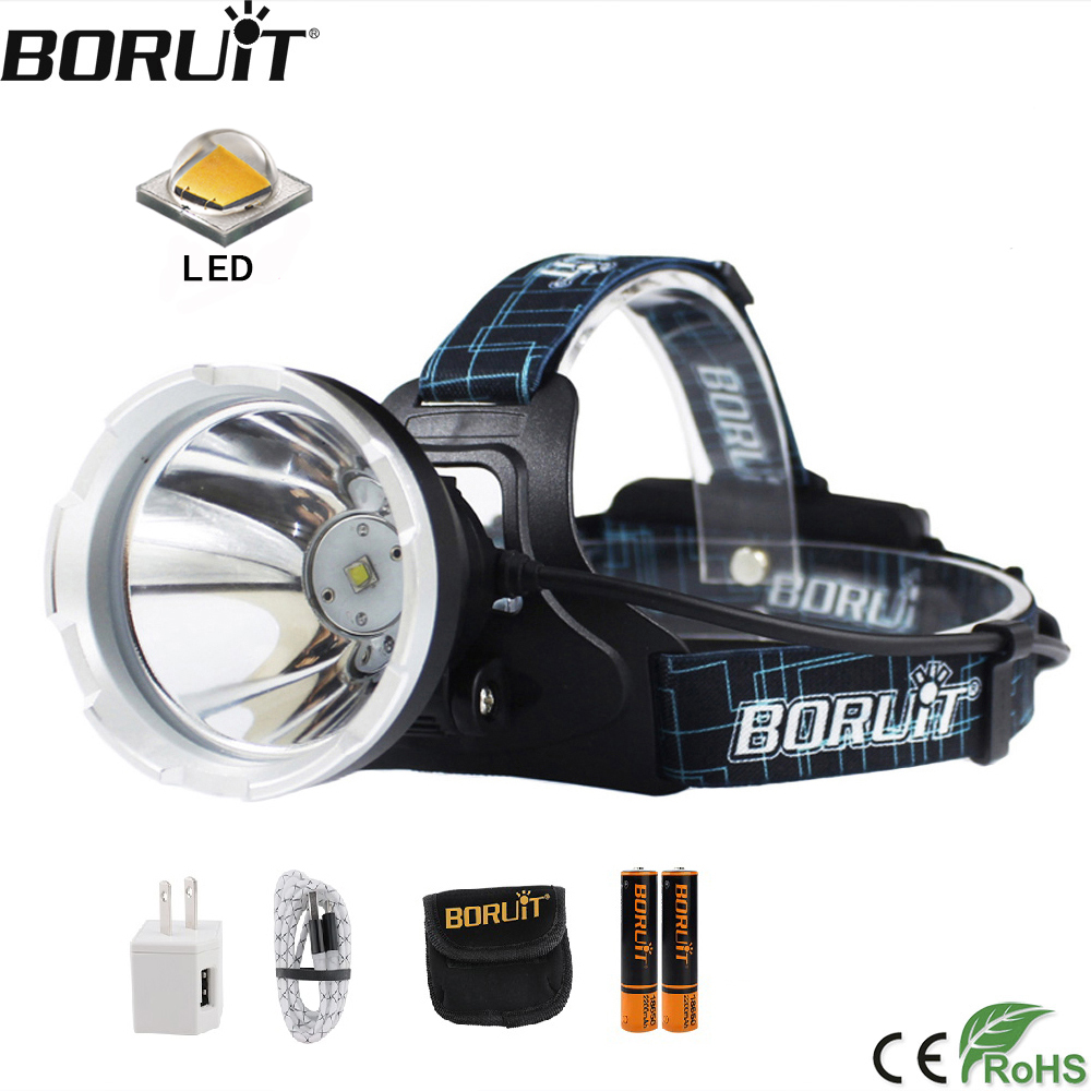 Fish Finder Charger - BORUIT B10 LED Super jasny przedni
