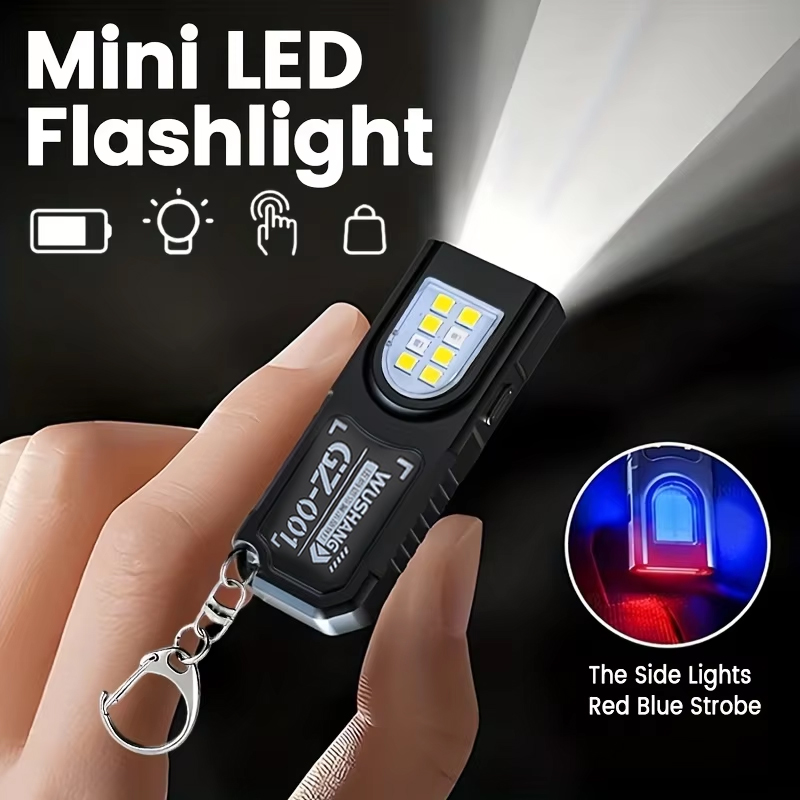 Fishing Light - Wielofunkcyjna latarka brelokowa ładowana przez USB,