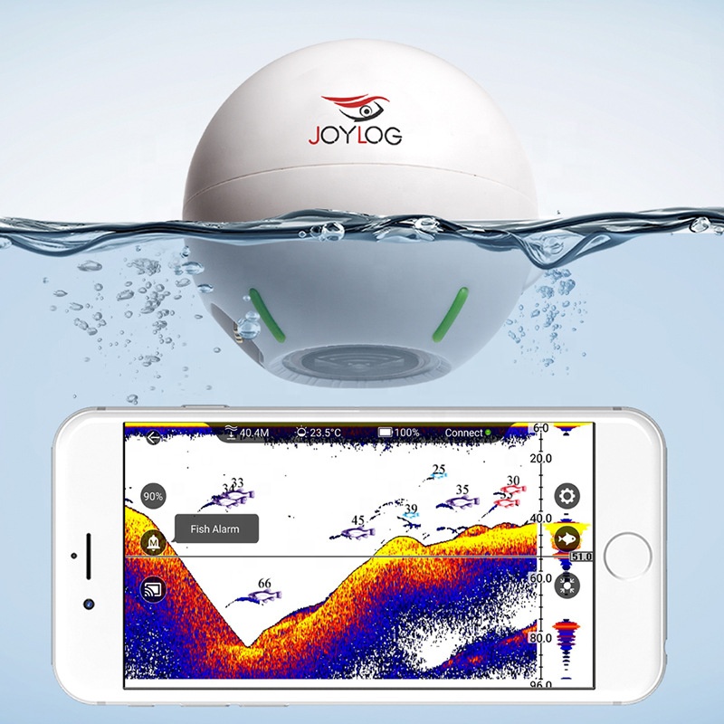 Fish Finder Portable - NOWY Hurtowy Ultradźwiękowy Mini Bezprzewodowy Sonar