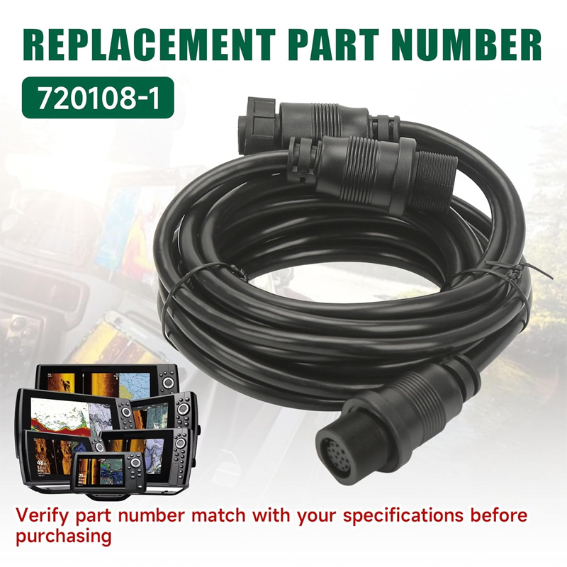 Fish Finder Transducer - Kabel adapter do echosond 14 M360