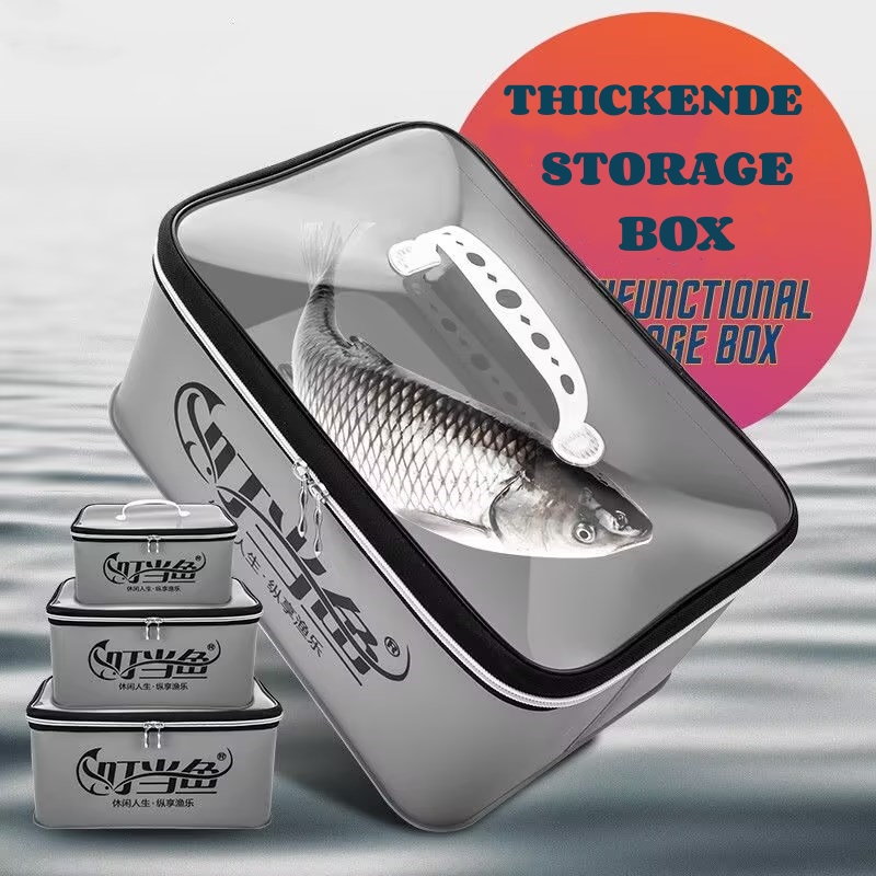 Fish Finder Case - Wielofunkcyjna torba wędkarska EVA Składane wiadro