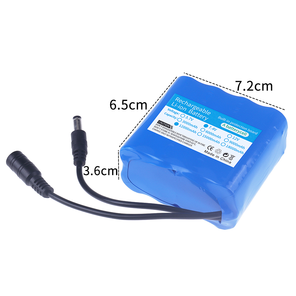 Akumulator litowy 2S4P 18650 7 – Fish Finder Battery recenzja i cena