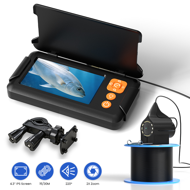 Kamera wędkarska z ekranem 4,3 – Fish Finder Cable recenzja i cena