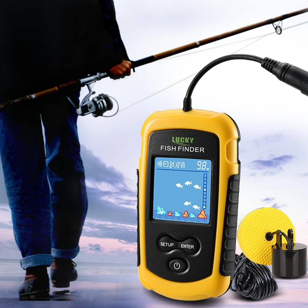 Szczęśliwy kolorowy ekran LCD  – Fish Finder Gps recenzja i cena
