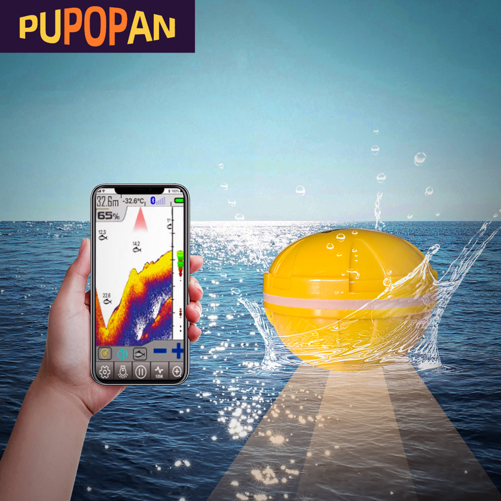 PUPOPAN 100M Nowy Inteligentny – Fish Finder Gps recenzja i cena