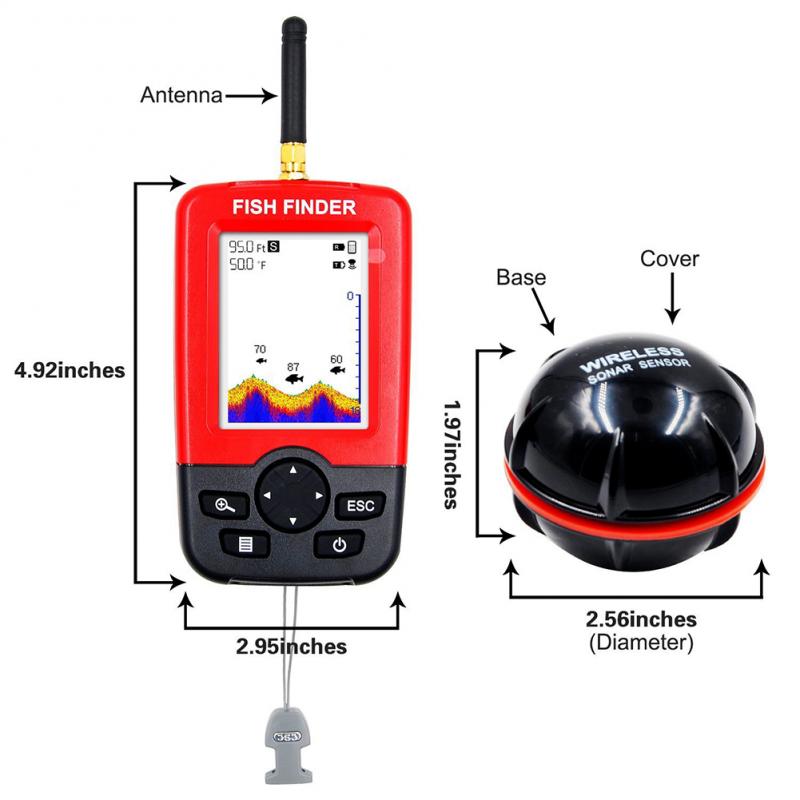 Przenośny echosonda do połowów – Fish Finder Portable recenzja i cena